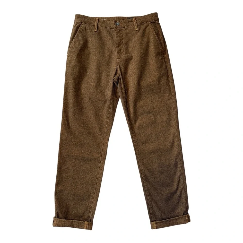AG Adriano Goldschmied Caden Tailored Trouser Rich Amber Oak Women's Size 4 (26)